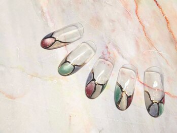 アトリエ ツメ(atelier TsuMe)/【Takeshita】ステンドグラス風