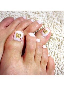 バースデーバースデー 藍住店(BirthDay BirthDay)/★ホワイトfootネイル