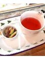 リラクゼーションサロン ポーム(Paume)&nbsp;ハーブティー&野菜スティック(^^)