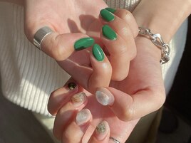 ワンカラー/￥8000/パーツ別途