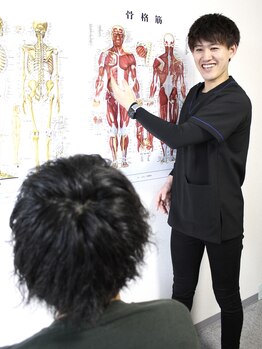 骨盤メディカル整体院 大通院/お身体の状態・施術方法の説明