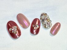 リーブルーム/ミラーピンクネイル