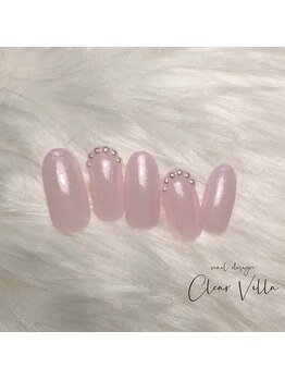 ネイルサロンクリアヴィラ(nail salon clear villa)/GirlyStyle collection¥7990