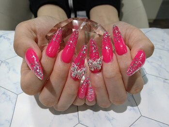 ネイルサロン グレイス(Grace)/【スカルプ】ネオンカラー