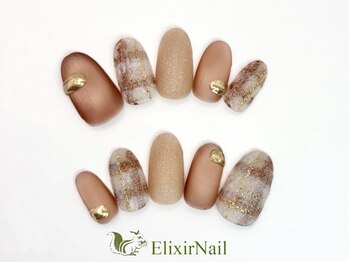 エリクサーネイル 新橋(Elixir Nail)/定額b カジュアル/クーポン使用