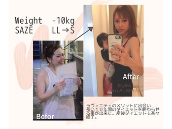 ラヴィニティ 南越谷店(Lavinity)/スタッフ自身が減量成功！