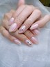 □HAND■ ぷるっと艶感♪チークネイル アート2本サービス¥5680