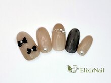 エリクサーネイル 神田(Elixir Nail)/シンプル / クーポン使用