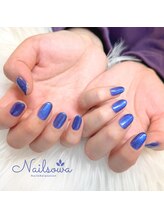 ソワ(sowa)/鮮やかロイヤルブルーワンカラー