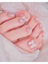 ガーリー☆フットネイル