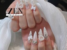 ゼン ネイル デザイン 池袋(ZEN NAIL DESIGN)/長さだしやり放題×つけ放題