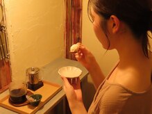 ボダラク(bodaraku)の雰囲気（施術後は『整いアイス』とハーブティーで至福のティータイムを）