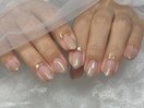ラメグラデーションネイル