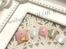 ネイルサロン カラーエイト(Nailsalon COLOR.8)/フット、ワンカラー