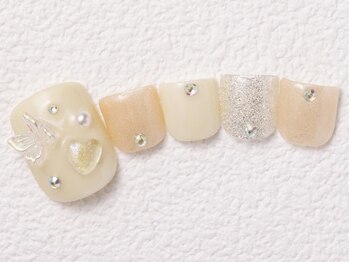 アイネイルズ 大宮店(Ｉ nails)/ホワイトガーリー