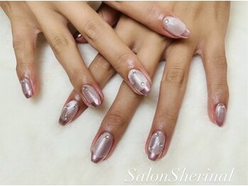 シェリナル 平岸店(Sherinal)/マグネット×ミラーフレンチ