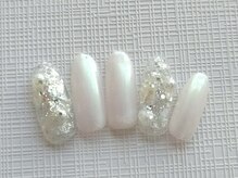 ビーケア 自由が丘店(B.care)/パール＆シェルネイル￥6480