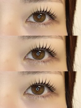 アテ(Ate)の写真/「月1メンテナンスで、きれいな目元をキープ」濃さと長さを出しつつ、自まつ毛の健康も守ります。