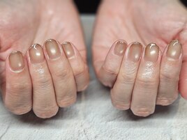 先端ラメラインアート