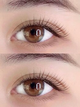 ジンオーヴァ トウキョウラッシュ(JINGOVA Tokyo Lash)の写真/トレンドの韓国・束感まつげパーマで可愛く♪1人1人の目元に合わせ理想の目元◎カール感/毛量/下がりまつ毛