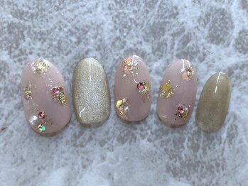 大人可愛いシェル×ラメ（定額）