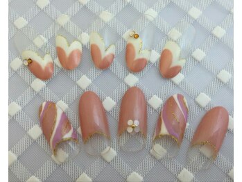 ネイルサロン ビジュードゥ(Nailsalon Bijoux doux)/デザインネイル♪¥6800!!