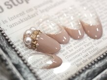 スタイリッシュネイルズ(Stylish Nails)/オフィスネイル（ベージュ）