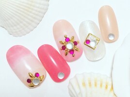 サマーネイル☆￥16500