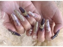 ネイルサロンラポール (Nailsalon Rapport)/マーブルスカルプ