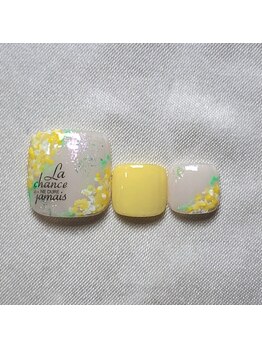 ナナズネイル 西小倉店(NANA's Nail)/3月定額デザイン　FOOT