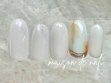 メゾン ド ナリ(maison de NALI)/シンプルアート6500円☆色変えOK