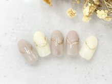 キャンアイドレッシー 足利店(Can I Dressy)/オフィスネイル　￥4800