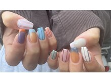 エムエイチネイル(MH_Nail)の雰囲気(マグネット/フレンチ/ストライプ)