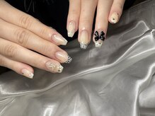 チェーン×フレンチツイード