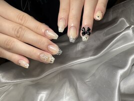 チェーン×フレンチツイード