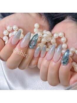 クイーンズビューティーサロン 新宿本店(Queen's beauty salon)/チップ長さ出し10本やり放題