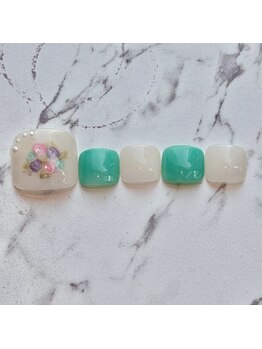 3.4月フットシンプル