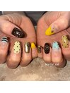 個性派ネイル