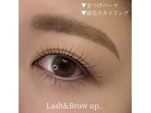 ラッシュアンドブロウ アップ(up.)の雰囲気（理想のまつ毛に仕上げます☆上下まつげパーマも大人気♪）