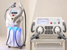 アリー(Allie)/2種類の脱毛機を使い分け