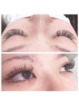 ネイルアンドアイラッシュサロン ボ ヌール(bo-nheur)/メガフラットラッシュ80束