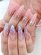 ネイルルーム シャイニー 学園の森店(nail room Shiny)の写真/【グラデーションスカルプ9500円】自爪が短い方や折れてしまった方、フォルムの綺麗な指先にしたい方に◎