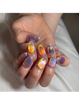 ナナズネイル 西小倉店(NANA's Nail)/氷ネイル