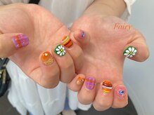 フェアリー(Fairy)/人気ぷっくりお花ネイル♪by冨樫