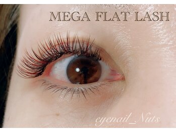 アイネイル ナッツ(Nuts)/MEGA FLAT LASH