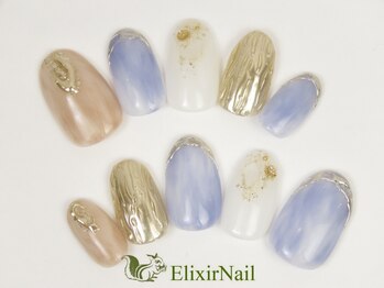 エリクサーネイル 池袋(Elixir Nail)/定額b カジュアル/クーポン使用