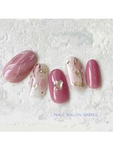 ネイルサロン クイル(QUILL)/４月チューリップ（２）