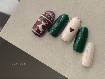 ネイルサロン ブランロール 三軒茶屋店(Blanl'or)/クリスマスニットネイル