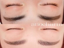アノ チャーム(ano charm)/アイブロウリフト&WAX