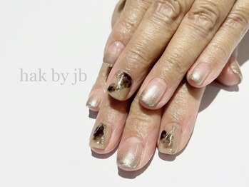 ハク ネイル バイジェービー 稲毛(hak nail byjb)/ニュアンスお任せデザイン
